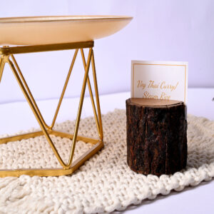 WOODEN MENU CARD HOLDER (SET OF 4 & 6)