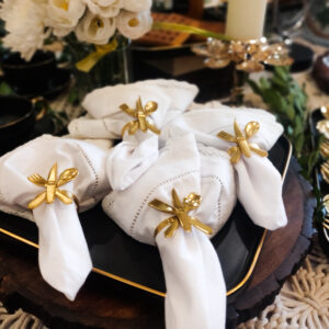 CUTLERY NAPKIN RINGS (SET OF 4,6 & 10)